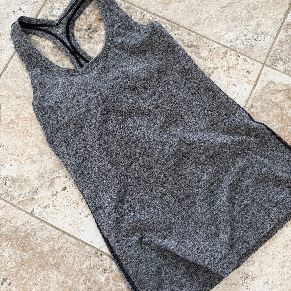 Gray Women's Racerback Tank Top